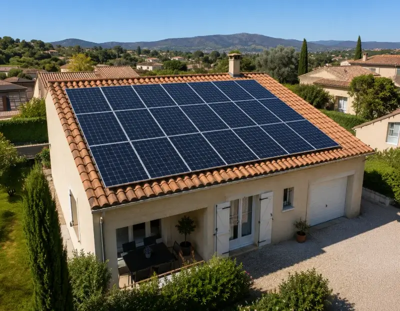 Prime à l'autoconsommation panneaux solaires Les Matelles — aide financière de l'État